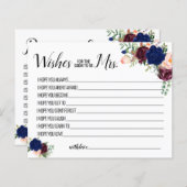 wenst dat de snelle marinekaart van mevrouw de mar (Voorkant / Achterkant)