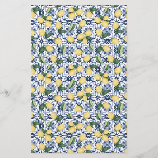 Wenst dat de Soon wordt Mrs Mediterranean Lemons Flyer (Achterkant)