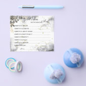 wenst dat mevrouw Black Rozen Shower Card spoedig  Flyer (Enkel)