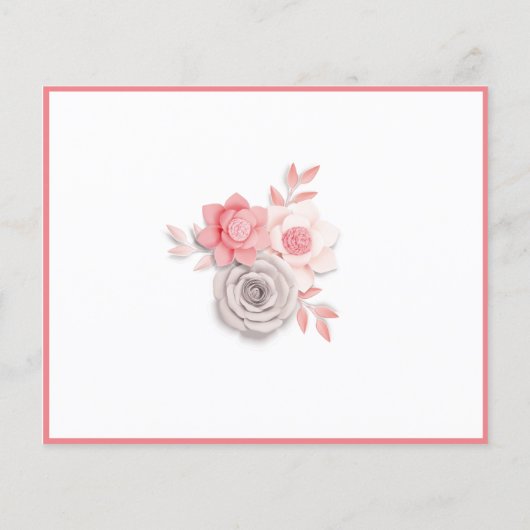 wenst dat mevrouw de Vrijgezellenfeest binnenkort  Flyer (Achterkant)