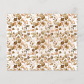 wenst dat mevrouw Fall Wedding Shower binnenkort w Flyer (Achterkant)