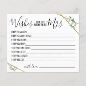 wenst dat mevrouw Greenery Shower spoedig een kaar Flyer (Voorkant)