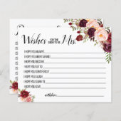 wenst dat mevrouw Marsala spoedig een kaart wordt (Voorkant / Achterkant)