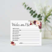 wenst dat mevrouw Marsala spoedig een kaart wordt (Staand voorkant)