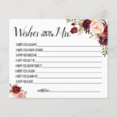 wenst dat mevrouw Marsala spoedig een kaart wordt (Voorkant)