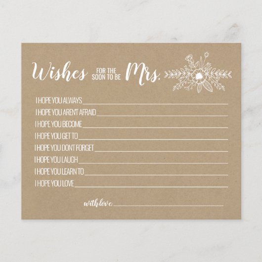 wenst dat mevrouw Sadon binnenkort een advieskaart (Voorkant)