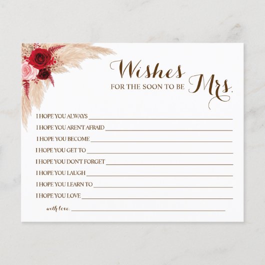 wenst dat mevrouw Vrijgezellenfeest binnenkort haa Flyer (Voorkant)