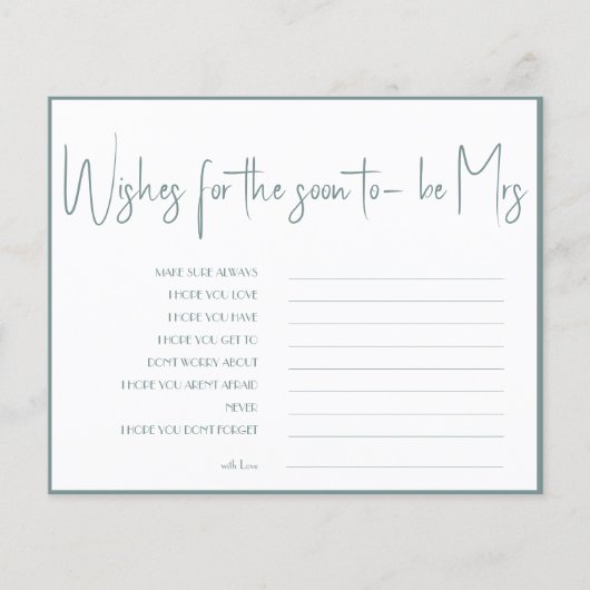 wenst dat mevrouw Vrijgezellenfeest binnenkort wor Flyer (Voorkant)