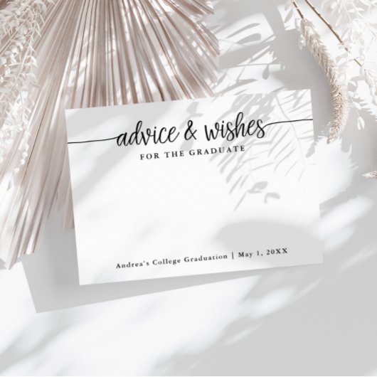 wenst de Afstuderen Kaarten voor advies