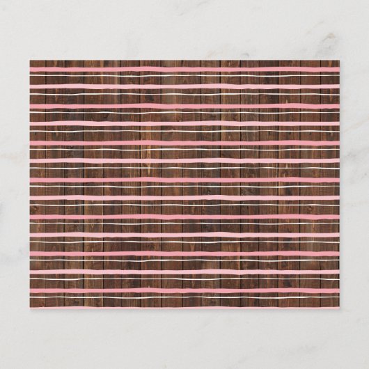 wenst de Baby Cowgirl Baby shower Card Flyer (Achterkant)