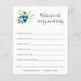 wenst de Berry Sweet Baby Kaart