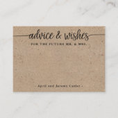 wenst de toekomstige heer Barroso en mevrouw Kraft Informatiekaartje (Voorkant)