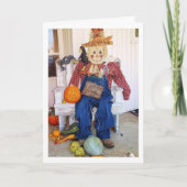 WENST OM EEN **HAPPY THANKSGIVING* & **HERFST** FEESTDAGEN KAART (Voorkant)