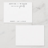 Wenst om nieuwe Kaart voor zwart/wit advies voor o (Voorkant / Achterkant)