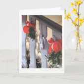 WENST OOK VOOR *CHRISTMAS EN NIEUW JAAR!* KAART (Gele Bloem)