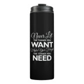 wenst versus behoeften thermosbeker (Voorkant)