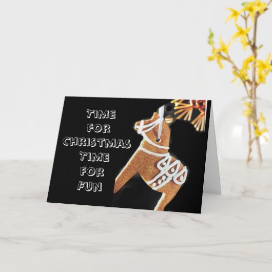 WENST VOOR EEN *SPECIALE KLEINE* IN CHRISTMAS KAART (Gele Bloem)