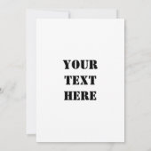 WENSTE uitnodiging voor bruiloft van fietsen (Achterkant)