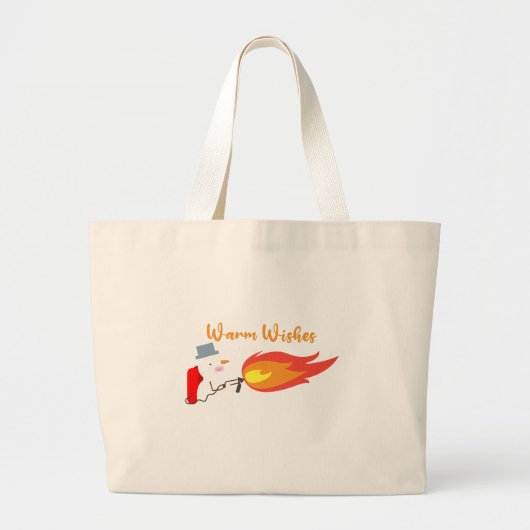 Wenswensen voor kerstfeest grote tote bag (Voorkant)