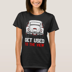 went wennen aan het uitzicht VW Kever T-shirt
