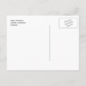 Wenteltrap van Lyngvik Lighthouse Briefkaart (Achterkant)