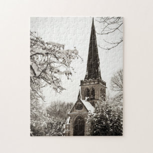 Wentworth Church in the Snow Legpuzzel