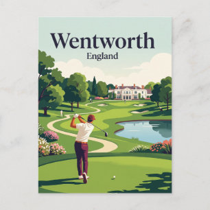Wentworth Golf Club, Engeland Briefkaart