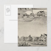 Wentworth Hall, Cottages Briefkaart (Voorkant / Achterkant)