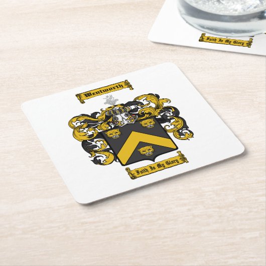 Wentworth Kartonnen Onderzetters (Schuin)