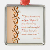 Wentworth Quote Ornament (Voorkant)