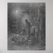 Wentworth Street, Whitechapel uit 'Londen' Poster (Voorkant)