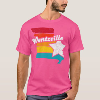 Wentzville Missouri  noodlijdend souvenir 2 T-shirt