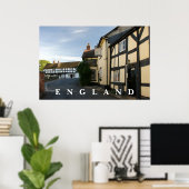 Weobley, Engeland Poster (Thuiskantoor)