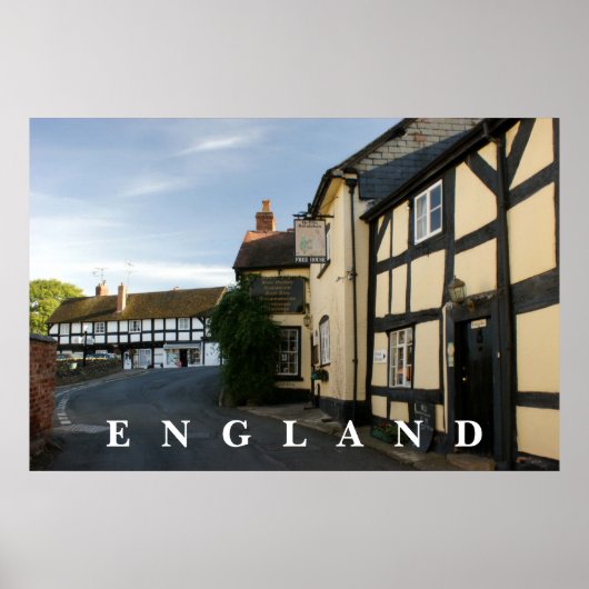 Weobley, Engeland Poster (Voorkant)