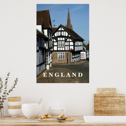 Weobley, Herefordshire Poster (Keuken)
