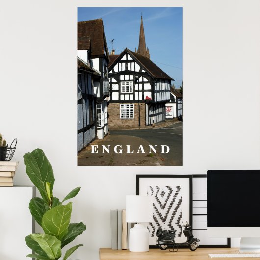 Weobley, Herefordshire Poster (Thuiskantoor)