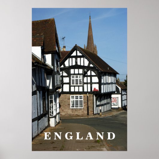 Weobley, Herefordshire Poster (Voorkant)