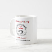 Weohryant University Koffiemok (Voorkant links)