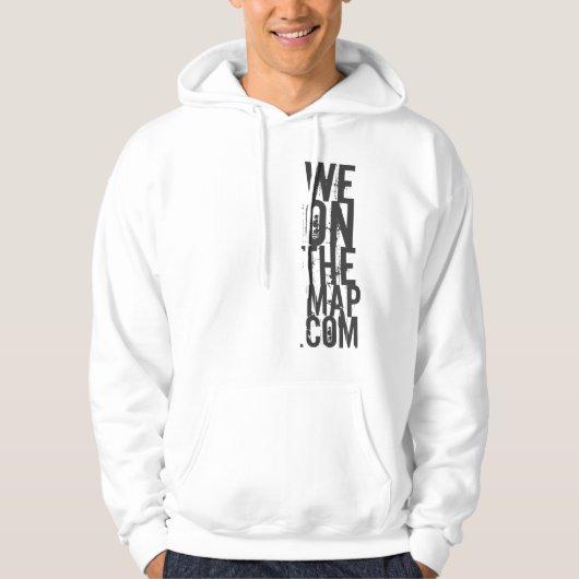 WeOnTheMap.com Hoodie (Voorkant)