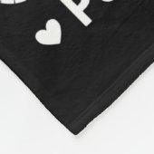 Wer Couple Christian Couples Matching Valentines D Fleece Deken (Hoek)