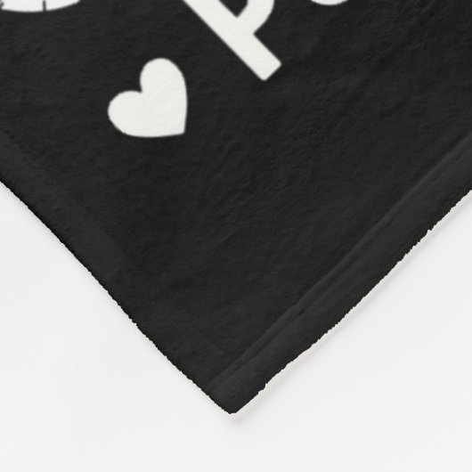 Wer Couple Christian Couples Matching Valentines D Fleece Deken (Hoek)