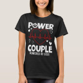 Wer Couple Christian Couples Matching Valentines D T-shirt (Voorkant)