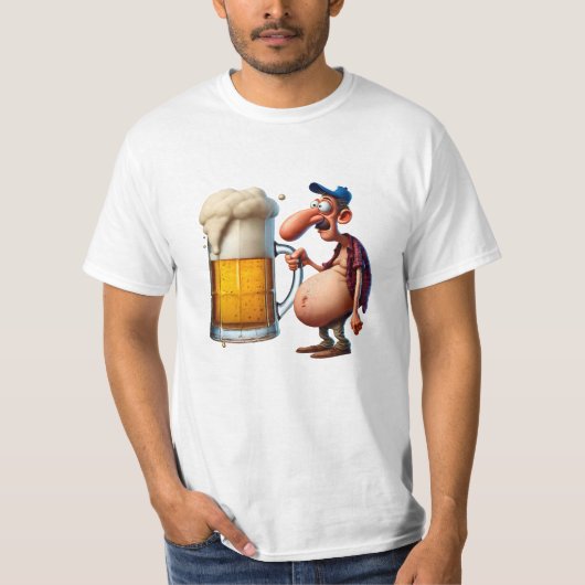 Wer trägt meine Maß Bier auf das Volksfest T-shirt (Voorkant)