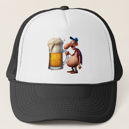 Wer trägt meine Maß Bier? Der kleine Sepp Trucker Pet (Voorkant)