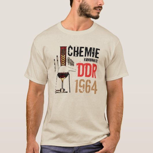 Werbedesign DDR Chemie T-shirt (Voorkant)