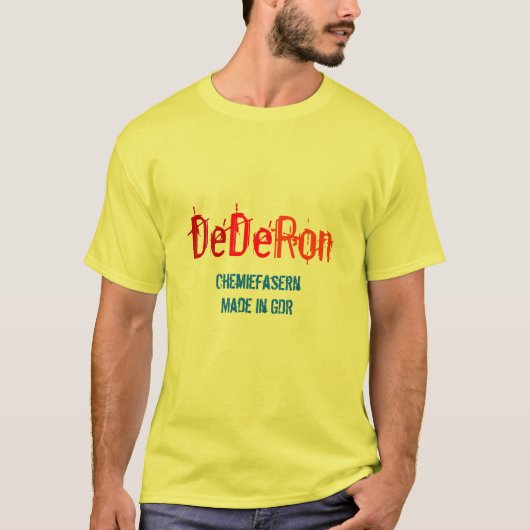 Werbedesign Dederon Chemiefasern T-shirt (Voorkant)