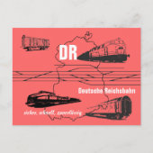 Werbedesign Deutsche Reichsbahn Briefkaart (Voorkant)