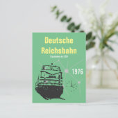 Werbedesign Deutsche Reichsbahn DDR Briefkaart (Staand voorkant)