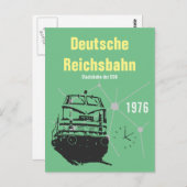 Werbedesign Deutsche Reichsbahn DDR Briefkaart (Voorkant / Achterkant)