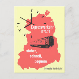 Werbedesign Deutsche Reichsbahn DDR Briefkaart